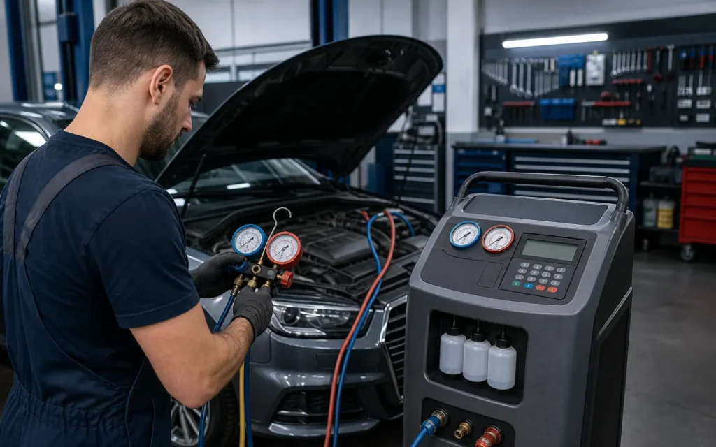 Auto servis Premia Zeta - servis i punjenje auto klime